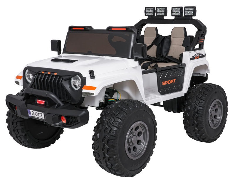 Pojazd Extreme Sport 4x4 Bílý