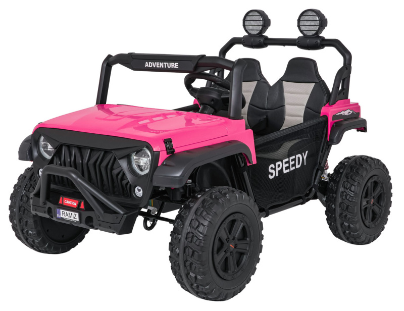 Dětské elektrické auto Offroad 4x4 růžové