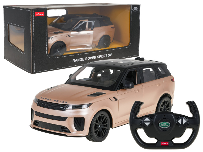 Rastar rc auto 1:14 range rover sport sv zlaté