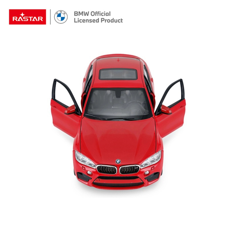 Kovový model 1:24 BMW X6 M červený RASTAR