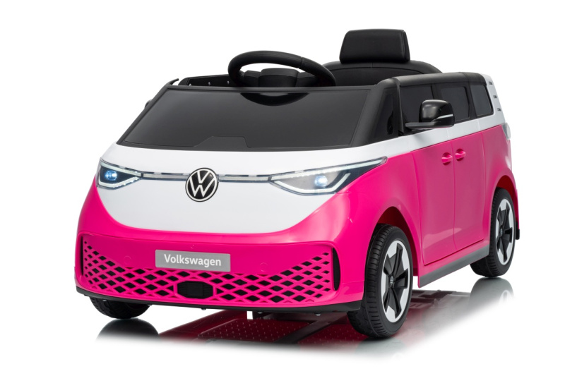 dětské elektrické autíčko volkswagen id. buzz – růžové