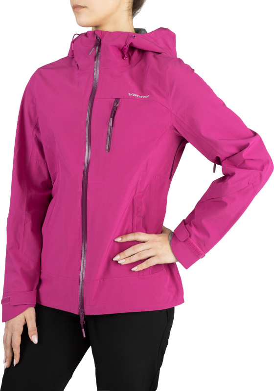 Dámská nepromokavá bunda VIKING Trek Pro 2.0 fialová Velikost: XL