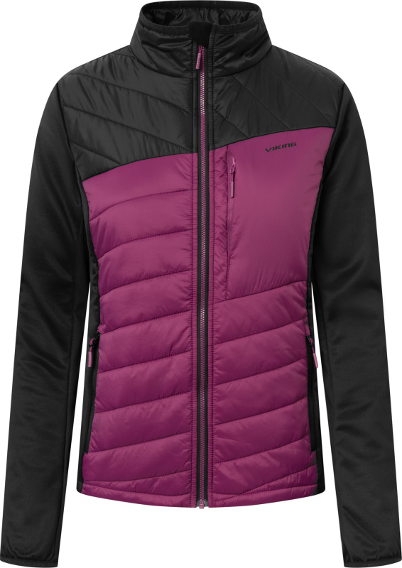 Dámská outdoorová bunda VIKING Blast černofialová Velikost: XL