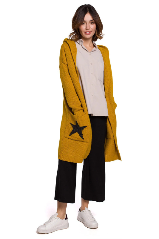 Svetr na zapínání  model 152770 BE Knit L/XL