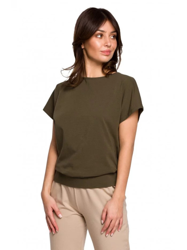 Dámská halenka B224 khaki - Bewear XL
