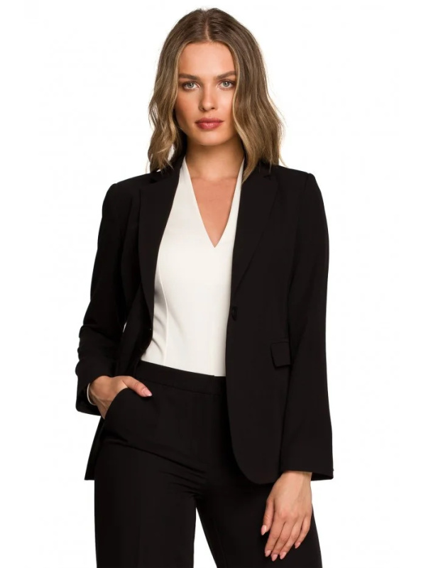S310 Sako s jedním knoflíkem - černé EU XL