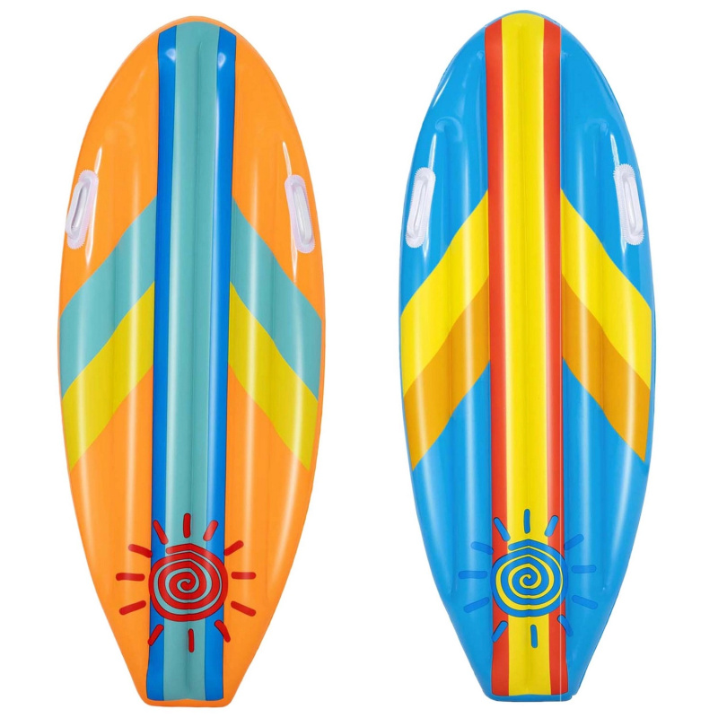 Nafukovací plovoucí deska Bestway 114 × 46 cm oranžová