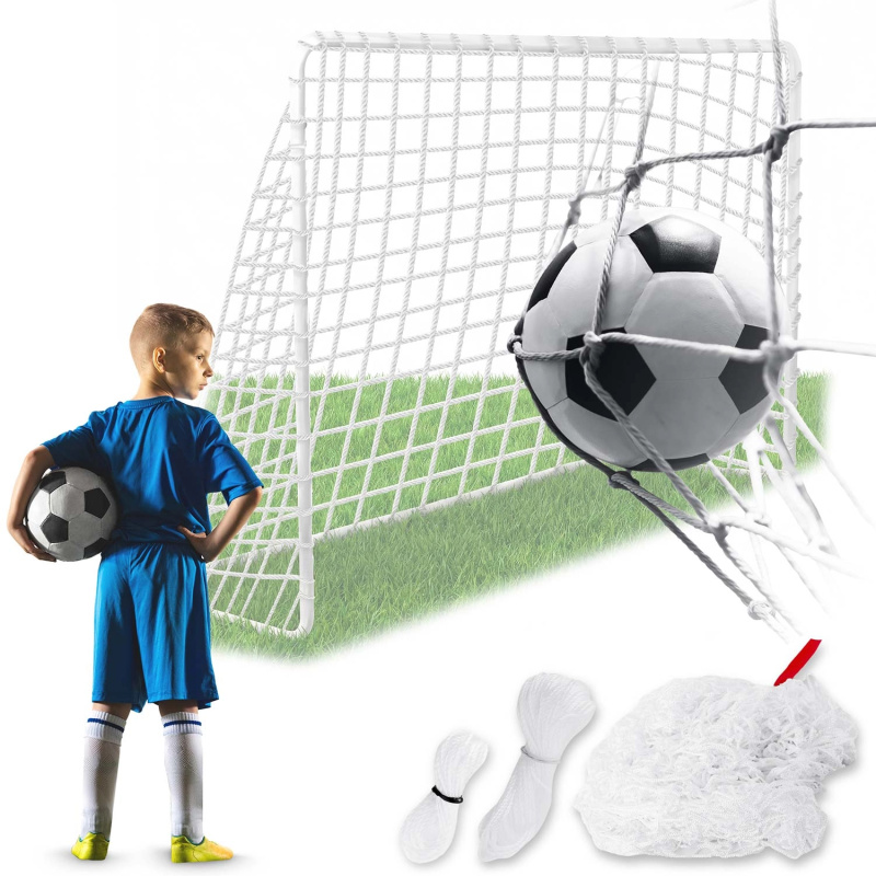 Neo-Sport silná síť do fotbalové branky 300 × 200 × 90 cm