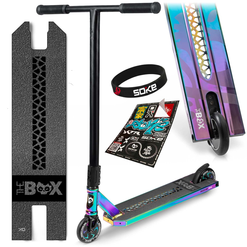 Freestyle hulajnoga Soke box kameleon (scs, abec-9, hollow core 110 mm)