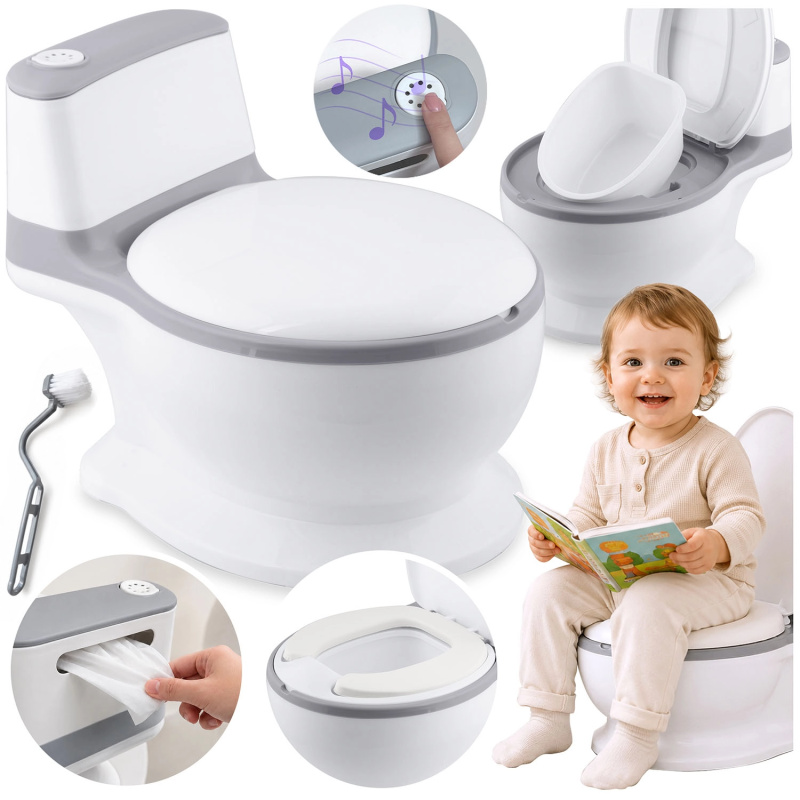 Ricokids interaktivní hrající nočník ve tvaru WC pro děti