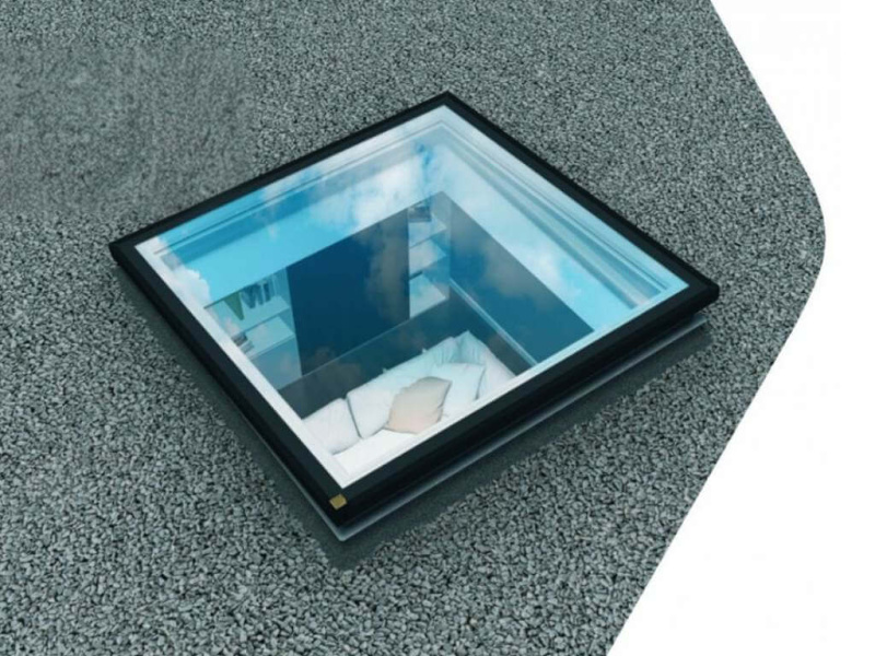 Fakro DMG P2 s manuálním ovládáním Rozměry oken: 80x80 cm