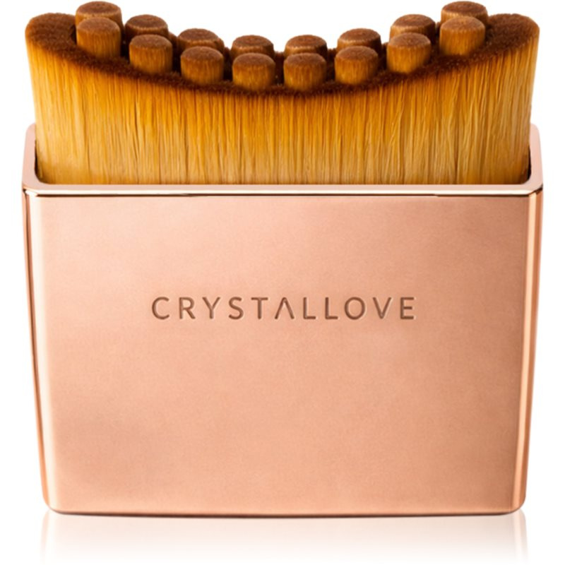 Crystallove Contour Face Brush masážní pomůcka na obličej, krk a dekolt 1 ks