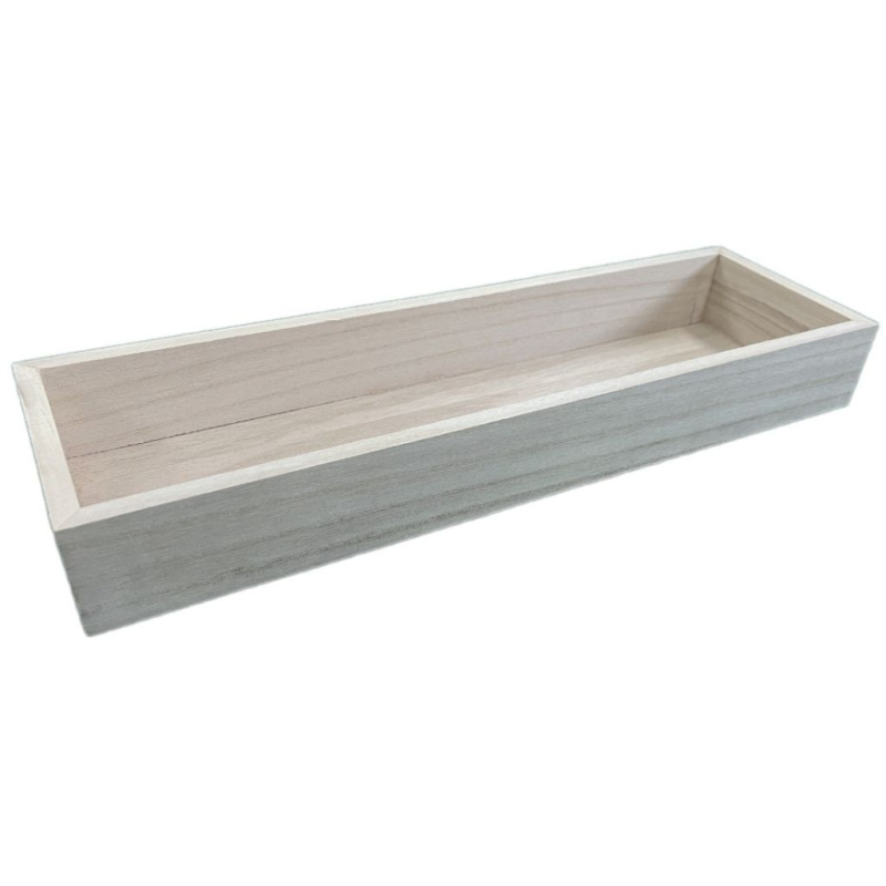 Dřevěný podnos obdélníkový 12×40×5cm