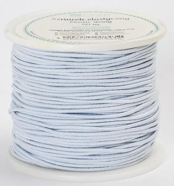 Dp Craft Klobouková guma průměr 1 mm × 50 m bílá