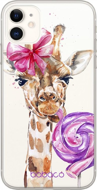 Babaco Ochranný kryt pro iPhone 13 Pro MAX - Babaco, Giraffe 001