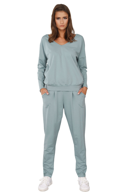 Komplet Italian Fashion Karina dł.r. dł.sp. Barva: Zelená, Velikost: S