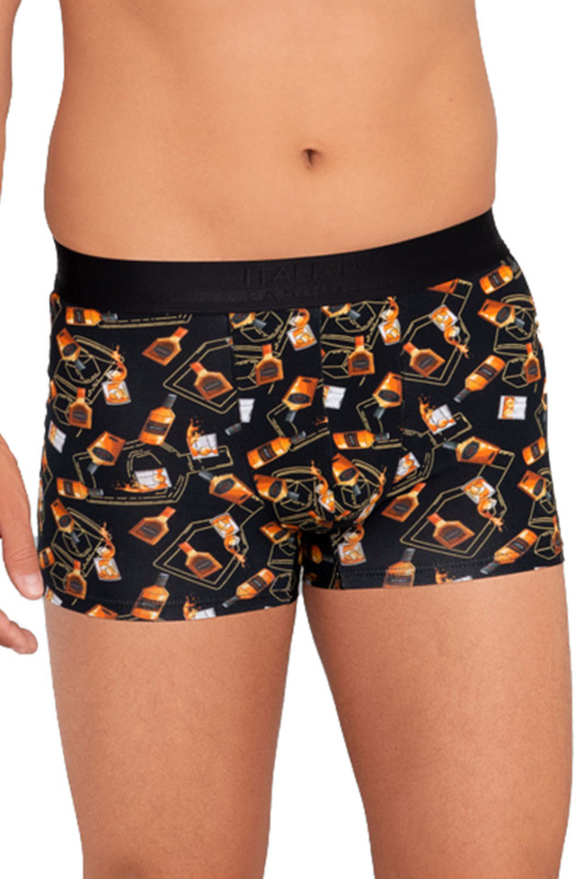 Boxerky Italian Fashion John Barva: Černá, Velikost: L