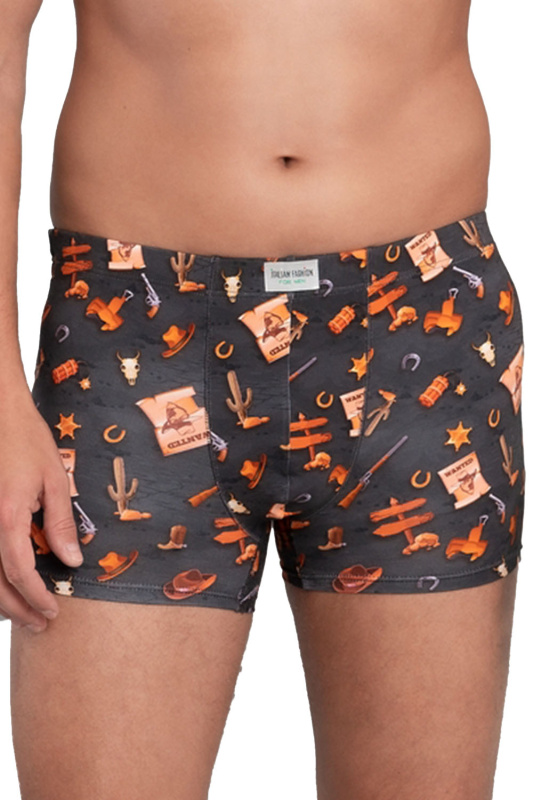 Boxerky Italian Fashion Wanted Barva: Šedá, Velikost: M