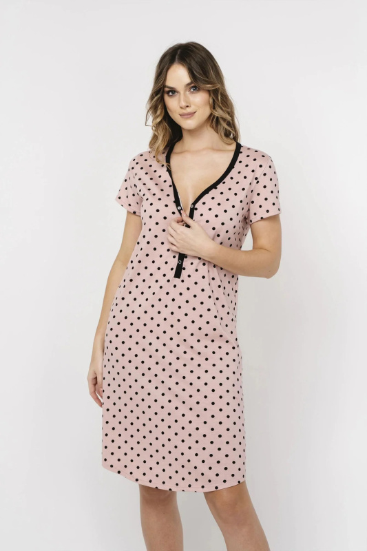 Noční košile Buscato - ITALIAN FASHION Růžová S