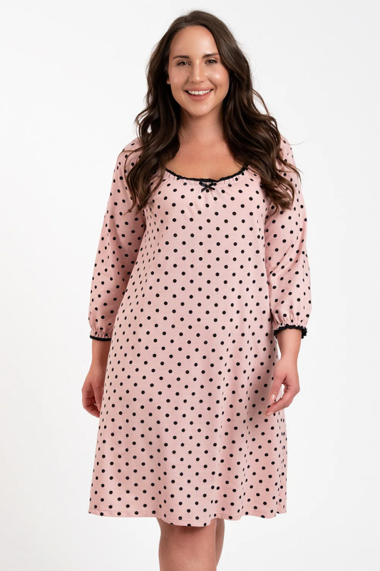 Italská móda Margo r.3/4 barva:print/pink M