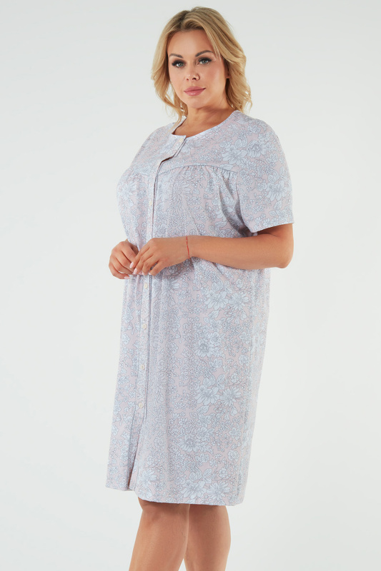 Noční košile Italian Fashion Candela kr.r. Barva: Růžová, Velikost: 3XL