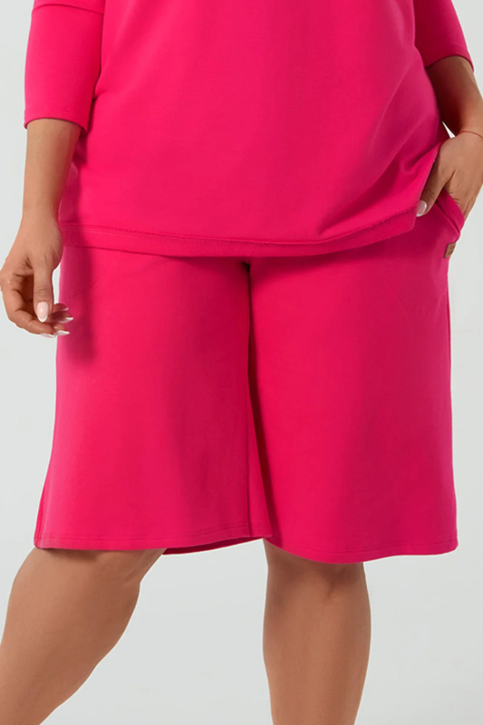 Kalhoty Italian Fashion Madri sp.1/2 Barva: Růžová, Velikost: 2XL