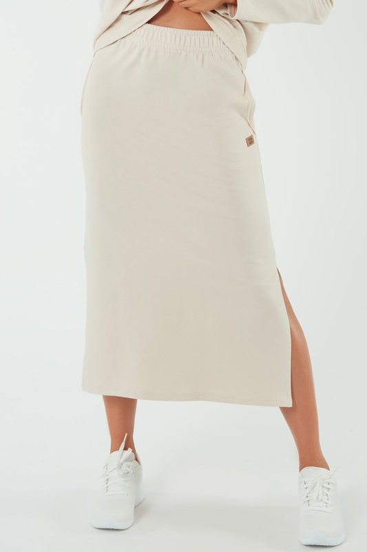 Sukně Italian Fashion Stella Maxi Barva: Béžová, Velikost: L