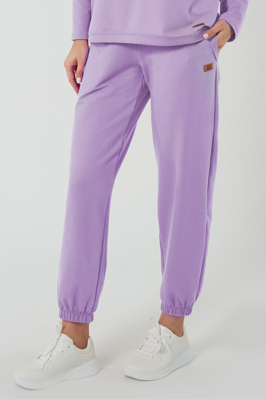 Dámské tepláky Italian Fashion Madri dł. sp. Barva: Fialová, Velikost: M