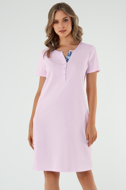 Dámská noční košile Italian Fashion Lady kr.r. Barva: Růžová, Velikost: XL