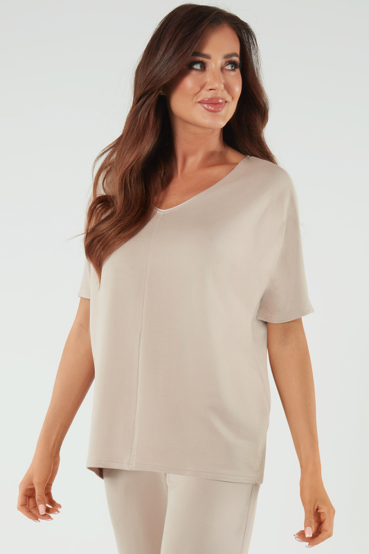 Halenka Italian Fashion Soler kr.r. Barva: Béžová, Velikost: L