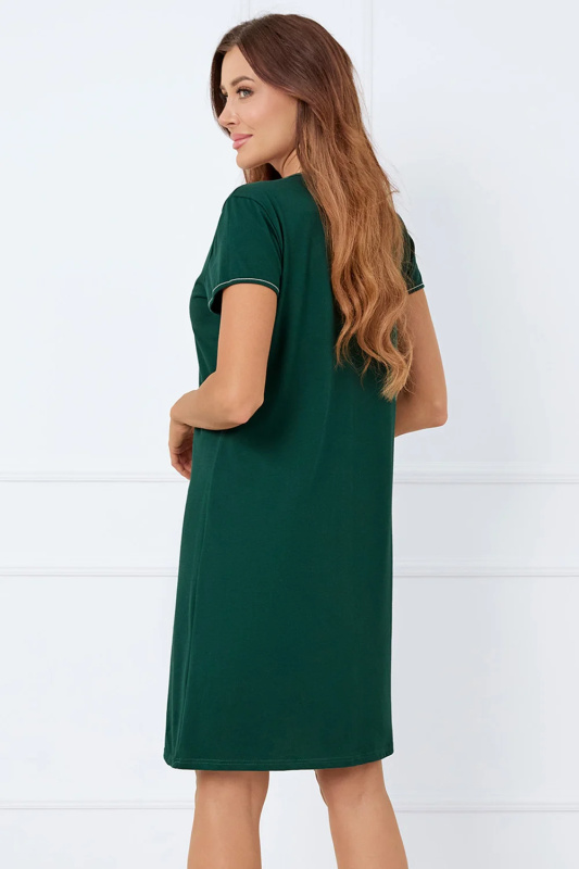 Noční košile Italian Fashion Florisa kr.r. Barva: Zelená, Velikost: XL