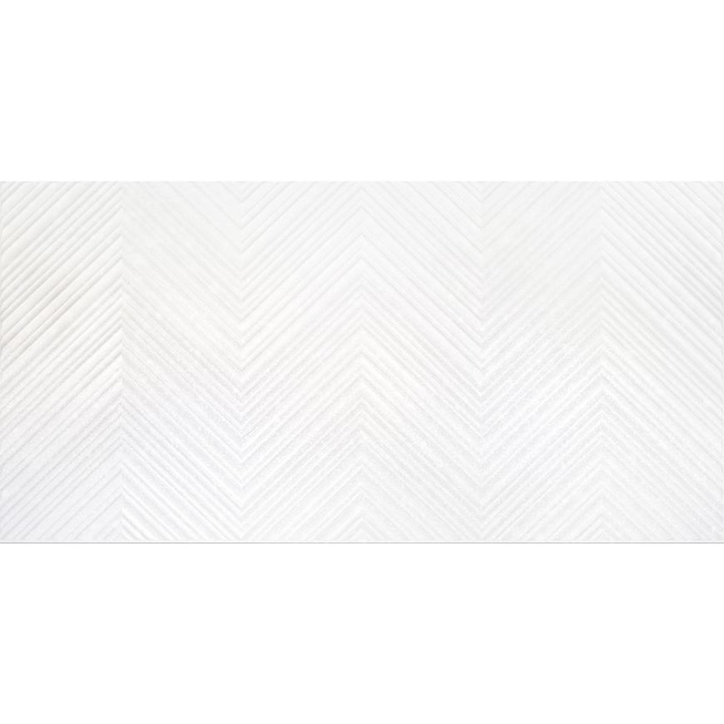 Nástěnný obklad  Perla ivory chevron 30/60 REKT.
