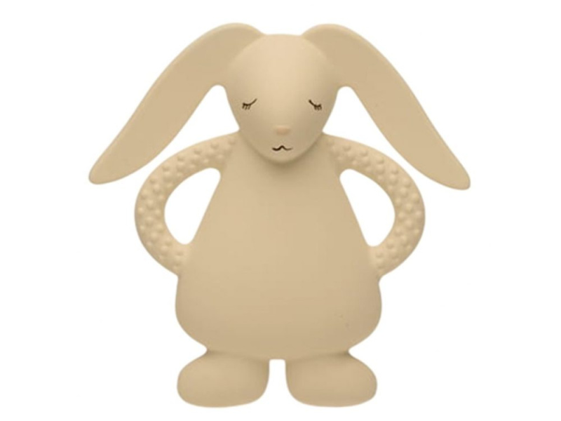 Moonie Kousátko přírodní kaučuk zajíček Sand