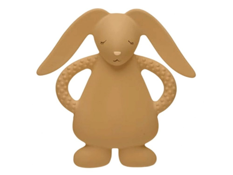 Moonie Kousátko přírodní kaučuk zajíček Cappucino