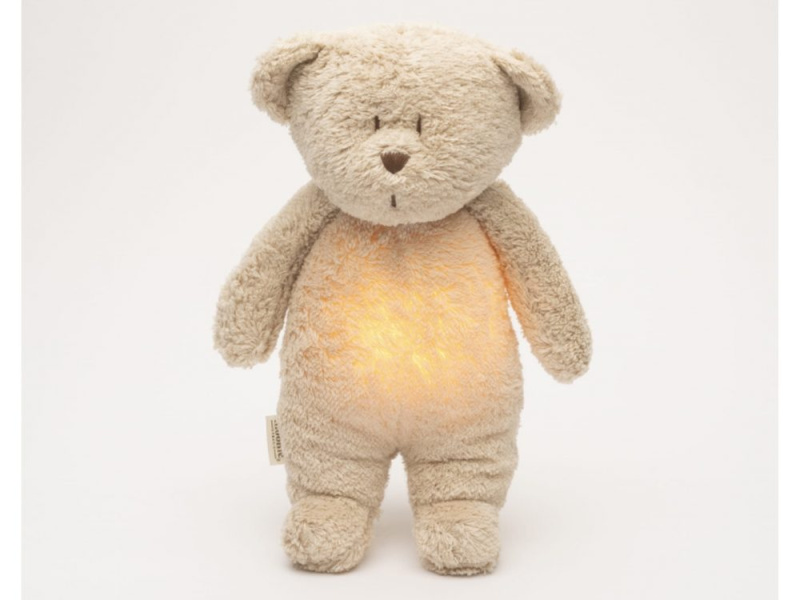 Moonie Bear 2.0 Organic Sand usínáček s melodií 1 ks