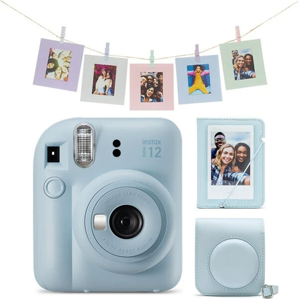 Fujifilm Instax Mini 12 Mega Pack modrý