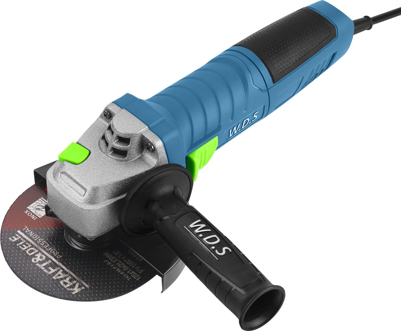W.D.S Úhlová bruska 125 mm, 1500 W + sada 10 kotoučů WDS2135
