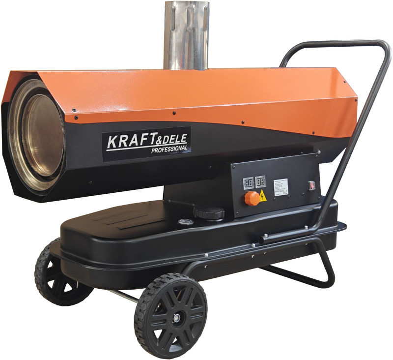 KRAFT&DELE Olejový ohřívač s odvodem spalin 40 kW KD5962
