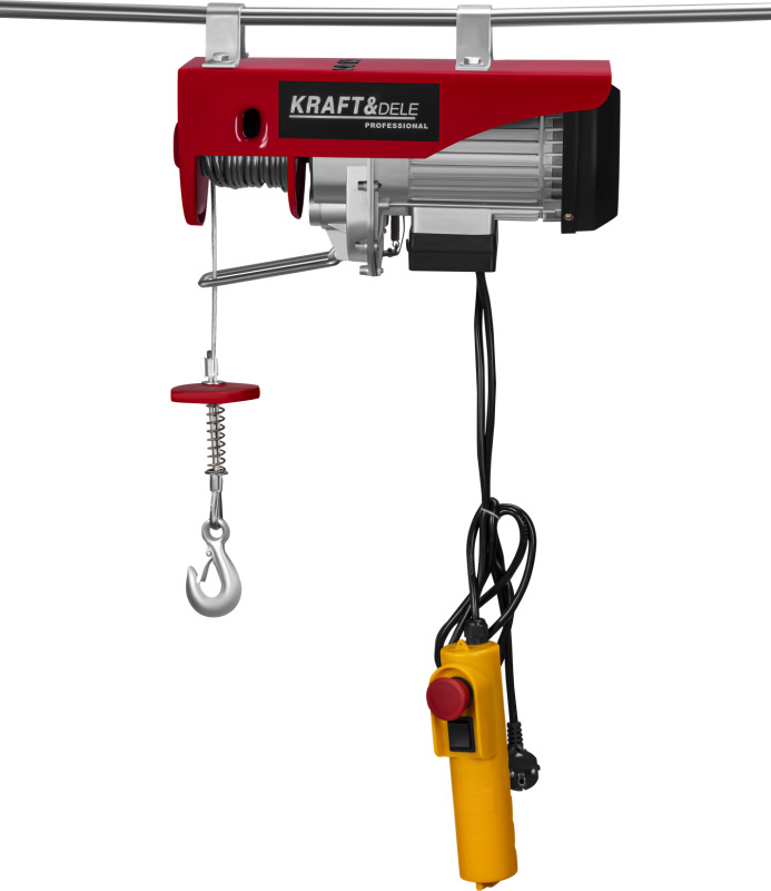 KRAFT&DELE Elektrický naviják 230 V, 1250 W, 300/600 kg KD2191