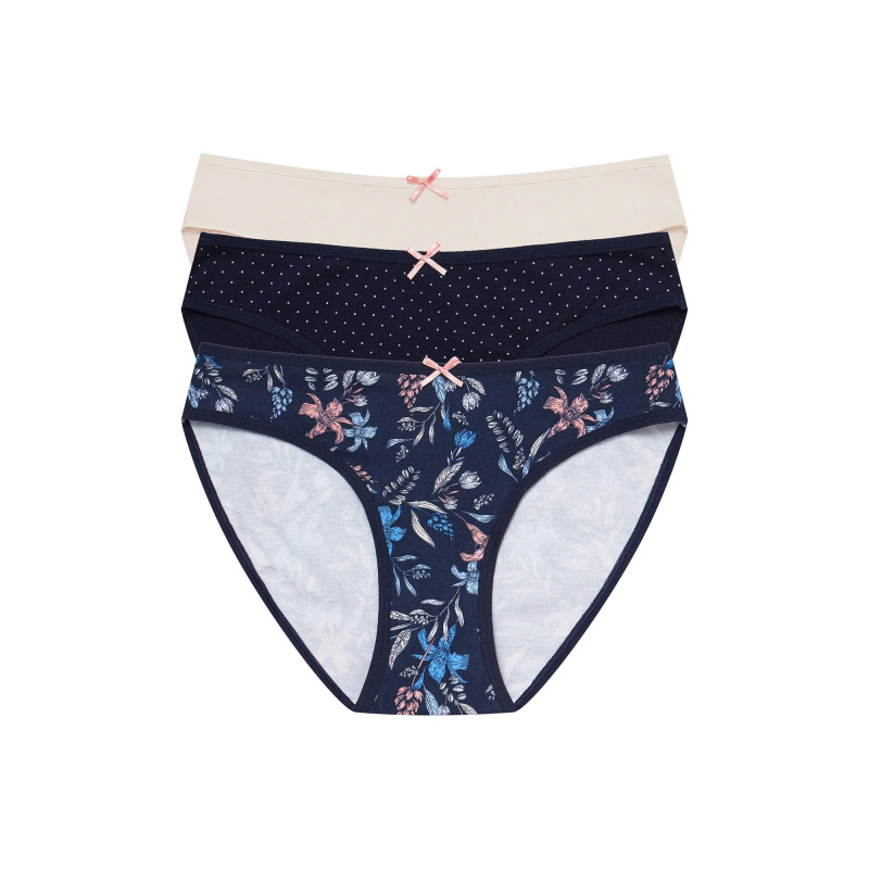 Mimi kalhotky 36508 K047 Sada 3 kusů - Henderson Ladies L