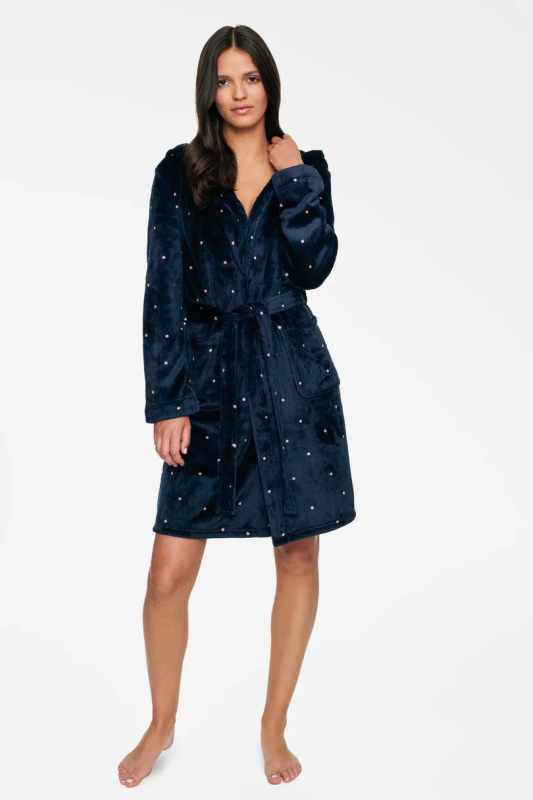 Dámský župan HOGAN 40148 AW22 granát S