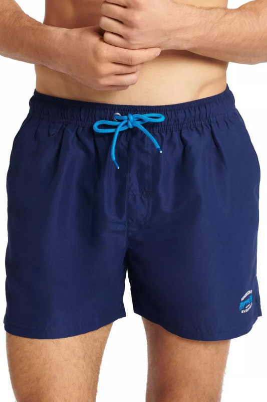 Pánské plavky 40777 Guard - HENDERSON tmavě modrá XL
