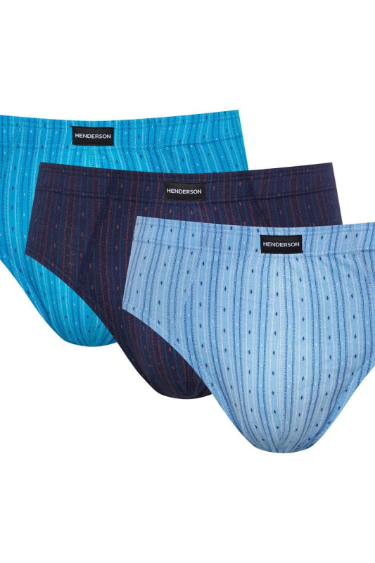 Pánské slipy CLASSIC 3P 1446 tmavě modrá M