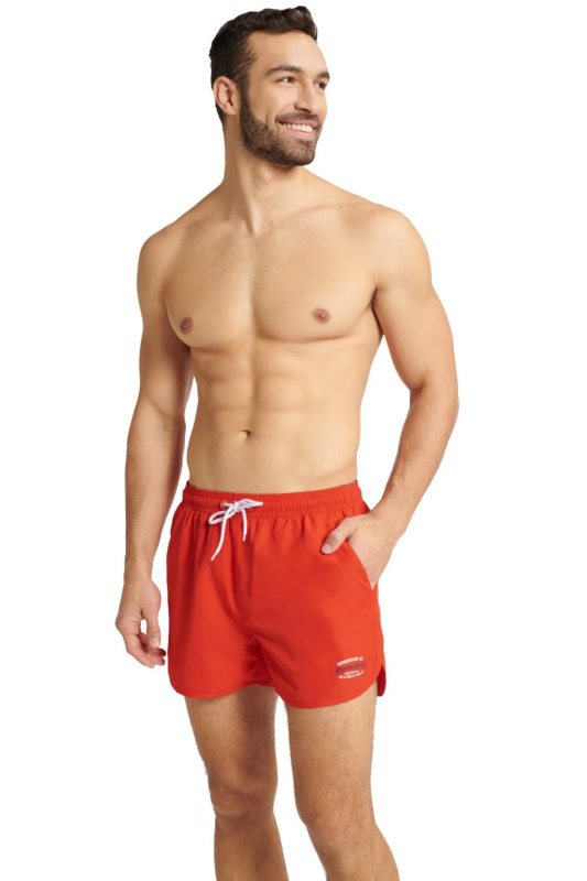 Pánské plavky 40778 Guild - HENDERSON Červená L
