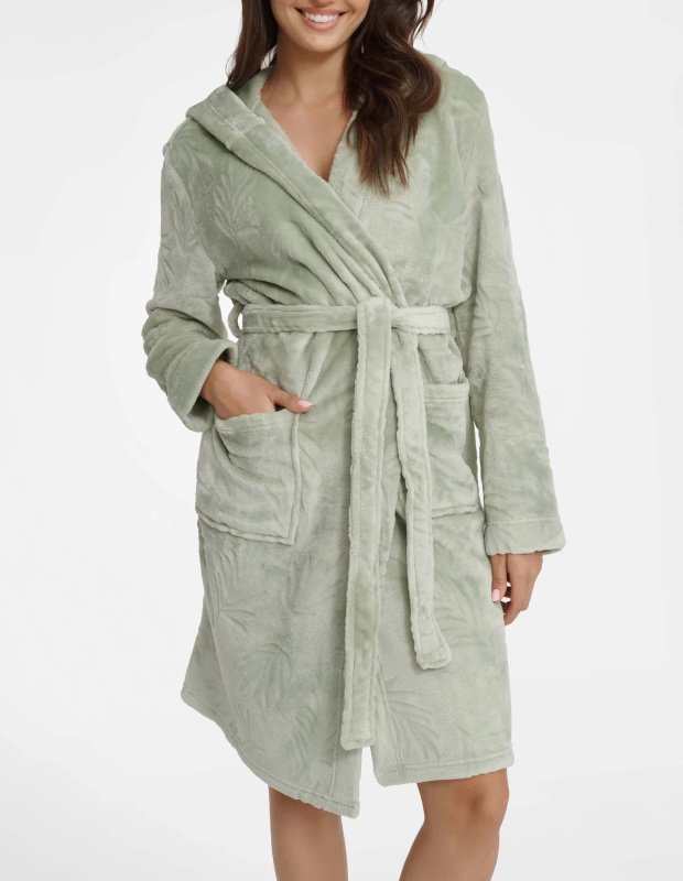 Dámský župan Grape 41039-65X Green - Henderson Ladies XXL