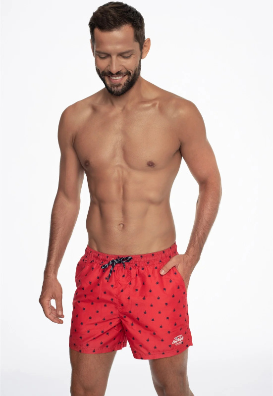 Henderson 41321 Zair plavecké šortky M-3XL červená 3xl
