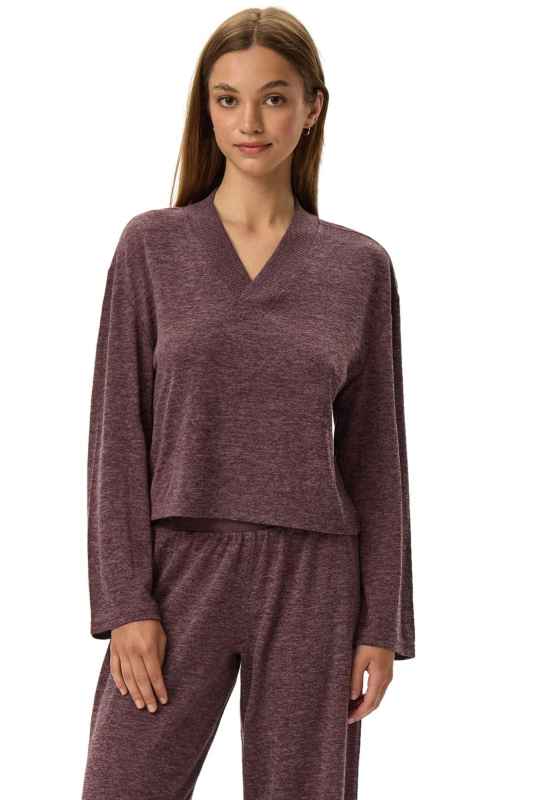 Dámské pyžamo 42024 Fudge violet - HENDERSON fialová L