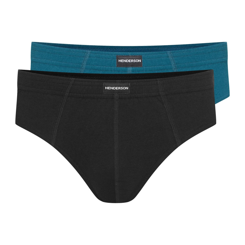 Pánské slipy 2 pack 1440 Basic k650 - HENDERSON vícebarevná XXL