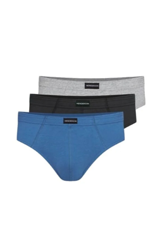 Pánské slipy Henderson 1446 K651 A'3 M-XL vícebarevné L