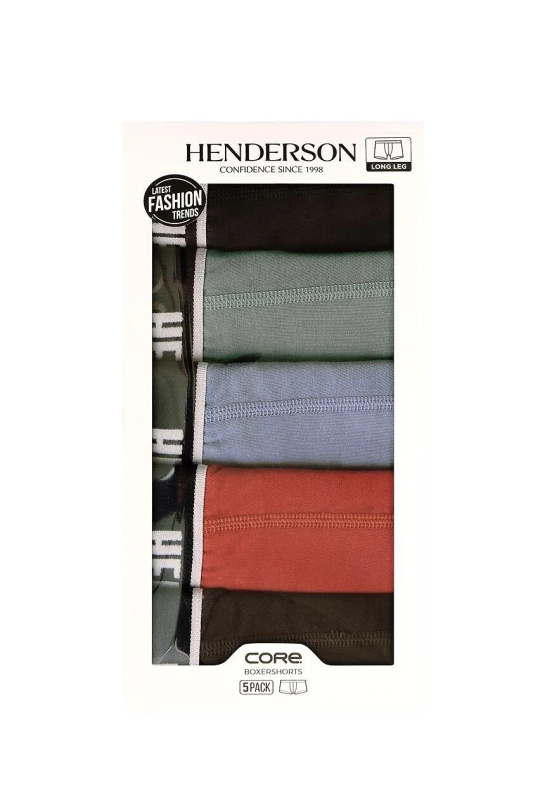 Henderson boxerky 42704 Soon 2 A'5 M-3XL vícebarevné XXL